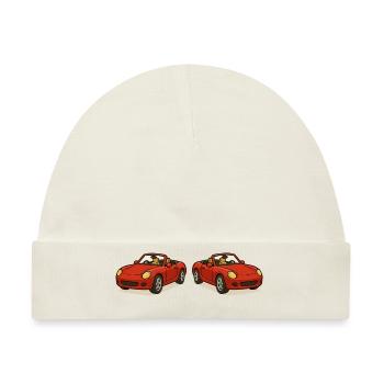 auto cabrio 2 - Baby Premium Organic Mütze - Naturweiß - Vorne