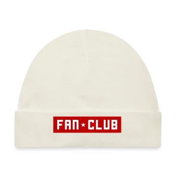 Fan Club - Baby Premium Organic Mütze - Naturweiß - Vorne