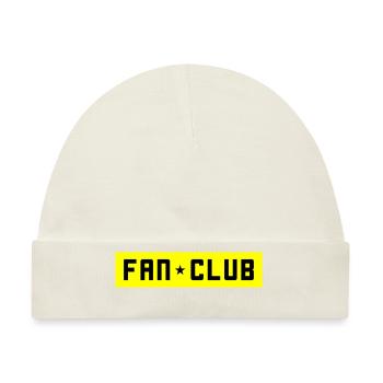 Fan Club - Baby Premium Organic Mütze - Naturweiß - Vorne