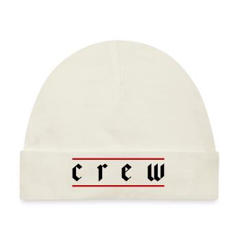 Crew - Baby Premium Organic Mütze - Naturweiß - Vorne