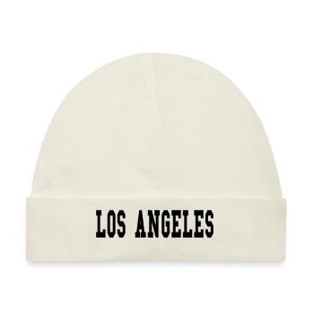 los angeles - Baby Premium Organic Mütze - Naturweiß - Vorne
