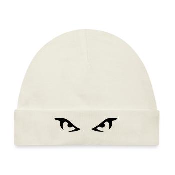 die Augen - Baby Premium Organic Mütze - Naturweiß - Vorne
