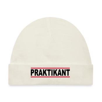 praktikant - Baby Premium Organic Mütze - Naturweiß - Vorne