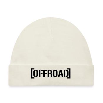 Offroad - Baby Premium Organic Mütze - Naturweiß - Vorne