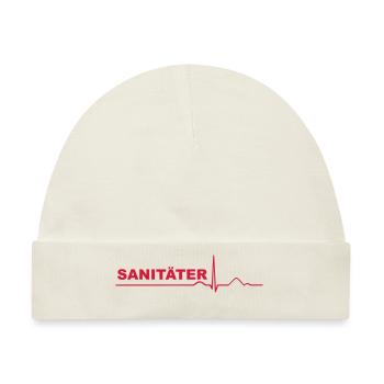 Sanitäter - Baby Premium Organic Mütze - Naturweiß - Vorne