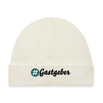 Gastgeber - Baby Premium Organic Mütze - Naturweiß - Vorne