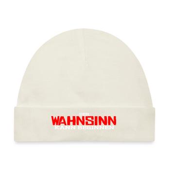 Der Wahnsinn - Baby Premium Organic Mütze - Naturweiß - Vorne