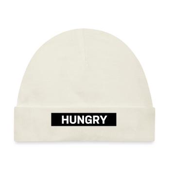 HUNGER - Baby Premium Organic Mütze - Naturweiß - Vorne