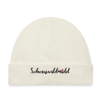 Schwarzwaldmädel - Baby Premium Organic Mütze - Naturweiß - Vorne