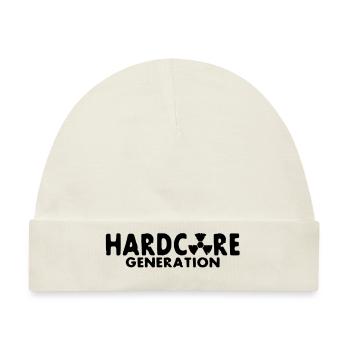 harcore generation / hard core generation - Baby Premium Organic Mütze - Naturweiß - Vorne