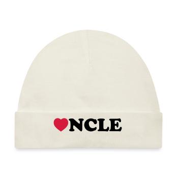 Uncle heart - Baby Premium Organic Mütze - Naturweiß - Vorne