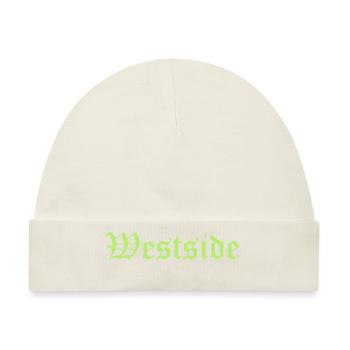 westside - Baby Premium Organic Mütze - Naturweiß - Vorne