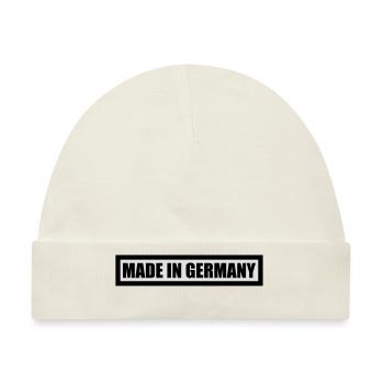 Made in Germany - Baby Premium Organic Mütze - Naturweiß - Vorne