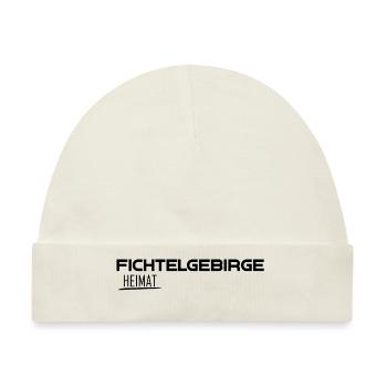 Fichtelgebirge Heimat - Baby Premium Organic Mütze - Naturweiß - Vorne