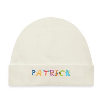 Patrick - Baby Premium Organic Mütze - Naturweiß - Vorne