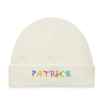Patrick - Baby Premium Organic Mütze - Naturweiß - Vorne