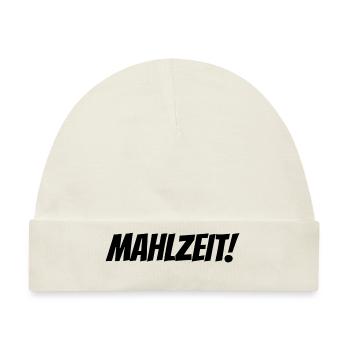 Mahlzeit! - Baby Premium Organic Mütze - Naturweiß - Vorne