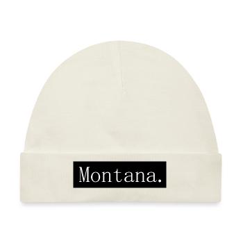 [HD] Montana - Baby Premium Organic Mütze - Naturweiß - Vorne