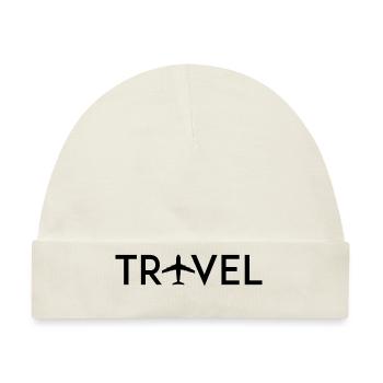 Travel - Baby Premium Organic Mütze - Naturweiß - Vorne