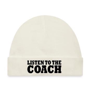 Coach - Baby Premium Organic Mütze - Naturweiß - Vorne