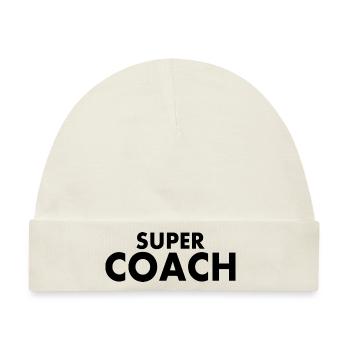 coach - Baby Premium Organic Mütze - Naturweiß - Vorne