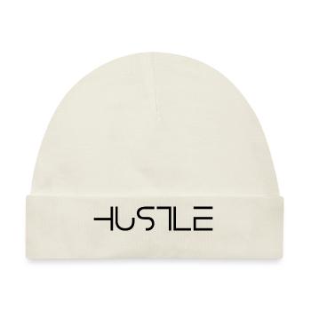 Hustle Dissolve - Baby Premium Organic Mütze - Naturweiß - Vorne