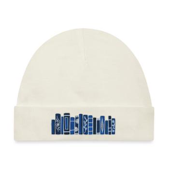 Antike blaue Bücher - Baby Premium Organic Mütze - Naturweiß - Vorne