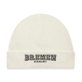 Bremen - Baby Premium Organic Mütze - Naturweiß - Vorne