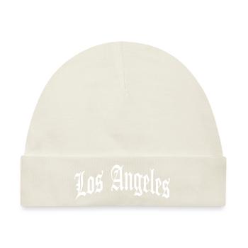 Los Angeles - Baby Premium Organic Mütze - Naturweiß - Vorne