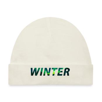 WINTER - Baby Premium Organic Mütze - Naturweiß - Vorne