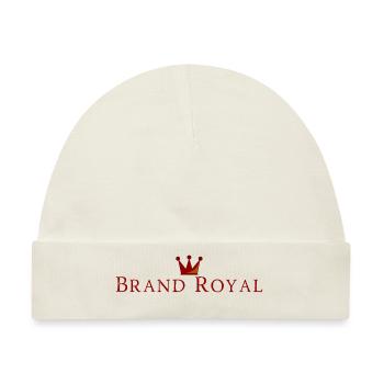 Brand Royal - Baby Premium Organic Mütze - Naturweiß - Vorne