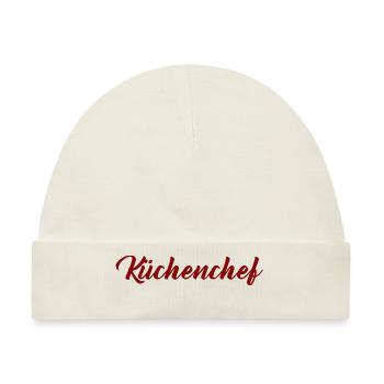 Küchenchef - Baby Premium Organic Mütze - Naturweiß - Vorne