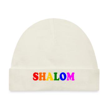 Shalom - Baby Premium Organic Mütze - Naturweiß - Vorne