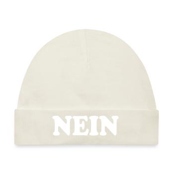 Nein - Baby Premium Organic Mütze - Naturweiß - Vorne