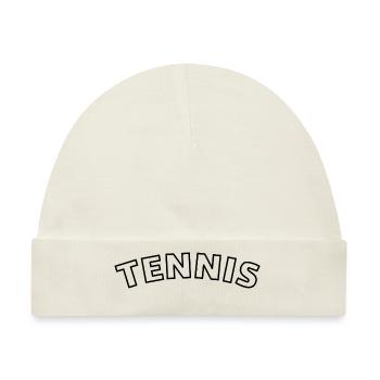 Tennis Geschenkidee - Baby Premium Organic Mütze - Naturweiß - Vorne