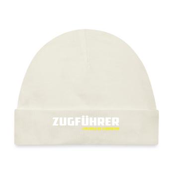 Zugführer Freiwillige Feuerwehr - Baby Premium Organic Mütze - Naturweiß - Vorne
