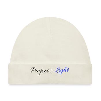 Ramadan, Projekt Licht. - Baby Premium Organic Mütze - Naturweiß - Vorne
