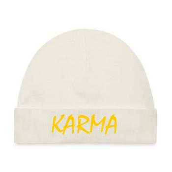 Karma - Baby Premium Organic Mütze - Naturweiß - Vorne