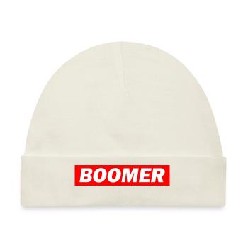 Boomer - Baby Premium Organic Mütze - Naturweiß - Vorne