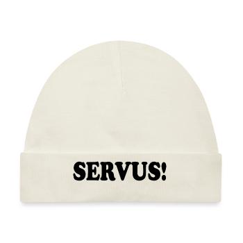 Servus - Baby Premium Organic Mütze - Naturweiß - Vorne