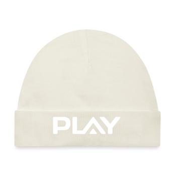Play - Spiel - Baby Premium Organic Mütze - Naturweiß - Vorne