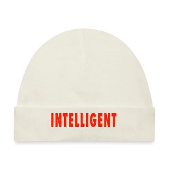 intelligent - Baby Premium Organic Mütze - Naturweiß - Vorne
