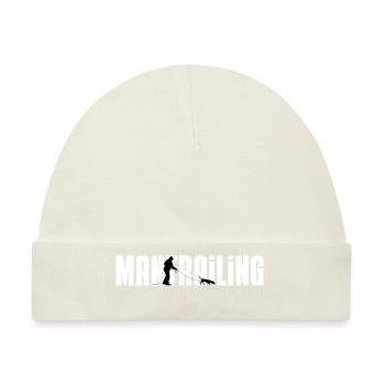 mantrailing - Baby Premium Organic Mütze - Naturweiß - Vorne