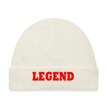 Legend - Baby Premium Organic Mütze - Naturweiß - Vorne