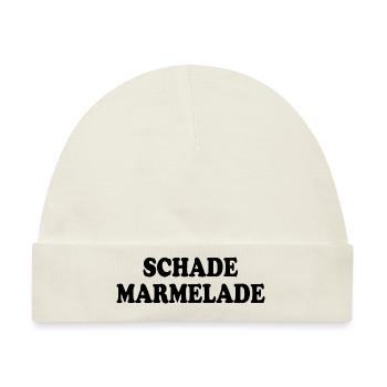 Schade Marmelade - Baby Premium Organic Mütze - Naturweiß - Vorne