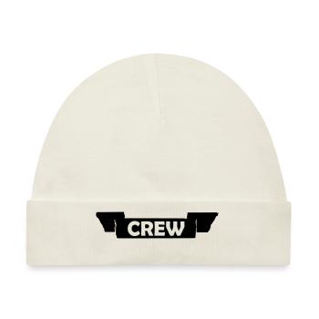 Crew - Baby Premium Organic Mütze - Naturweiß - Vorne