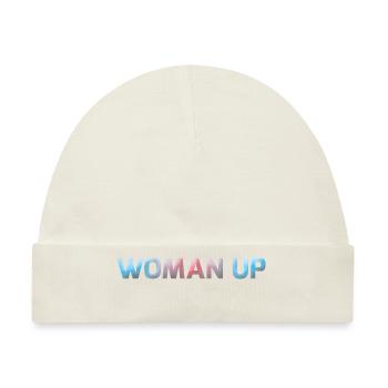 Woman Up - Baby Premium Organic Mütze - Naturweiß - Vorne