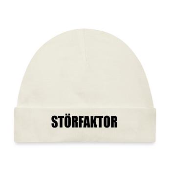 STÖRFAKTOR - Baby Premium Organic Mütze - Naturweiß - Vorne