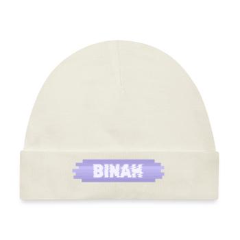 Mutter Binah - Baby Premium Organic Mütze - Naturweiß - Vorne