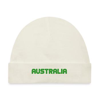 Australia - Australien - Sydney - Down Under - Baby Premium Organic Mütze - Naturweiß - Vorne